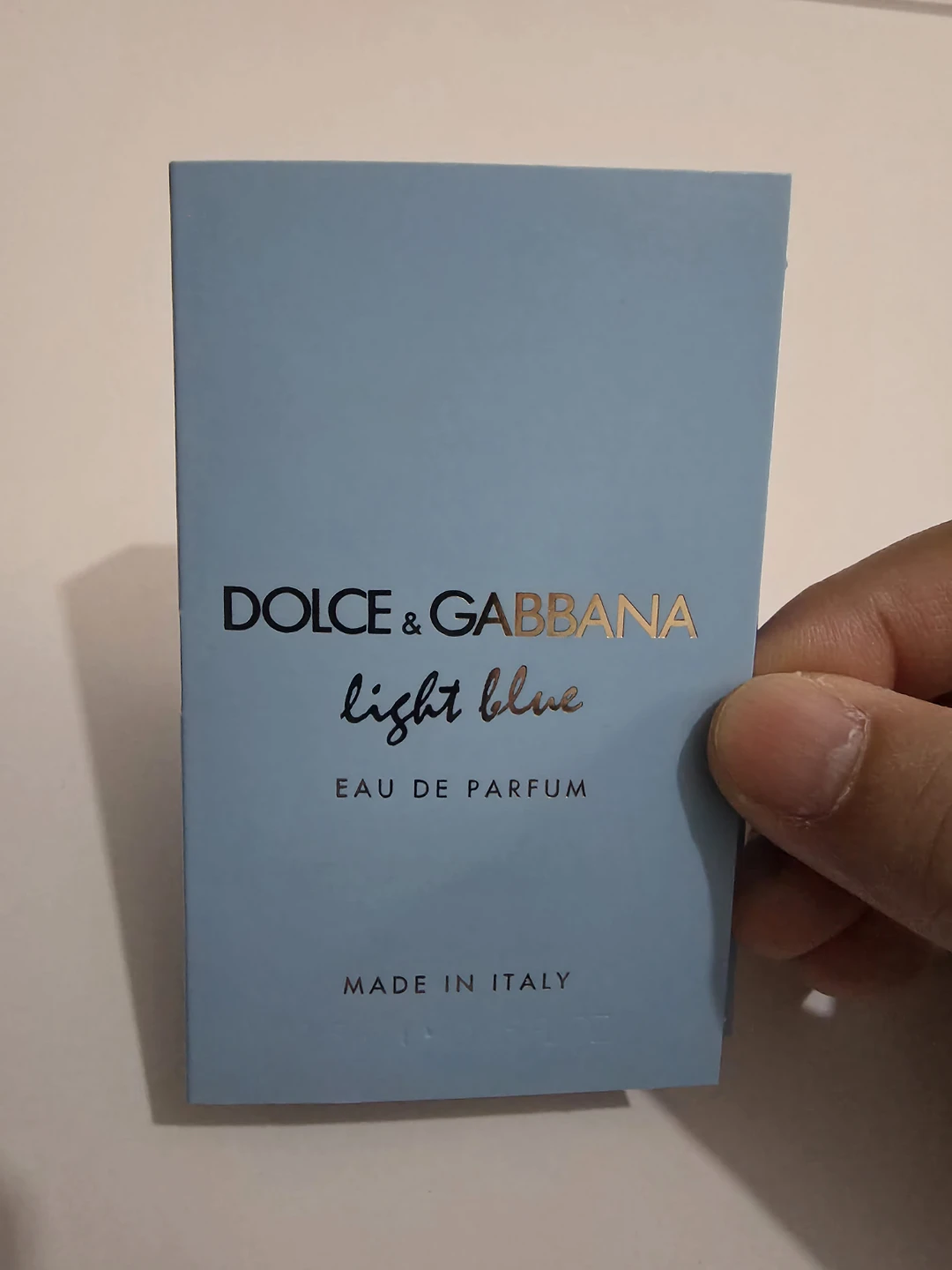 Dolce & Gabbana Light Blue Perfume Sample ⚽️