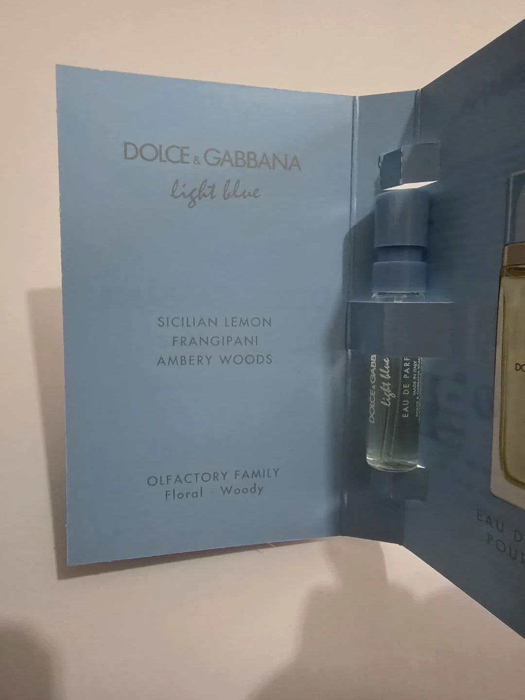 Dolce & Gabbana Light Blue Perfume Sample ⚽️ - photo 2
