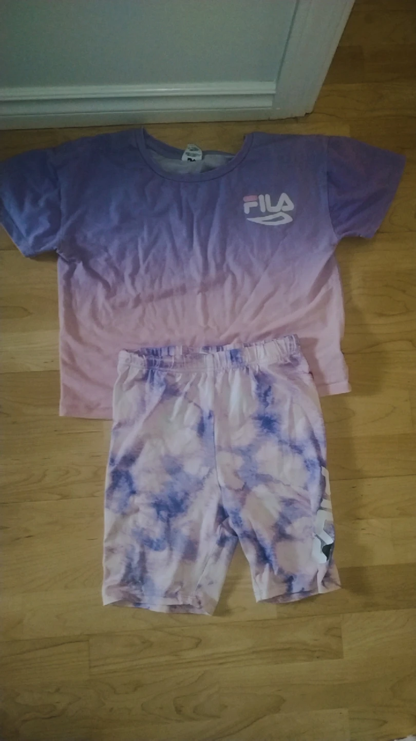 Fila Kids T-Shirt and Shorts Set - Size L