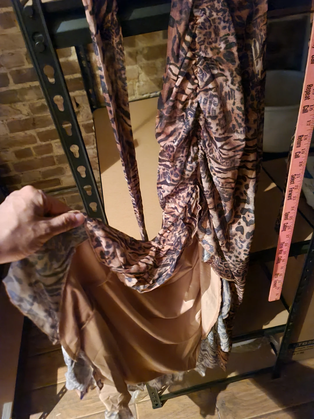 Women's Leopard Print Halter Dress - photo 3