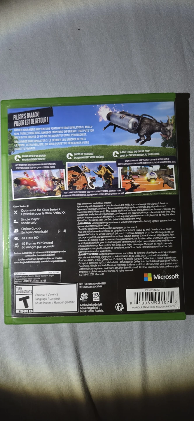 Goat Simulatcr 3 - xbox series x disc - photo 2