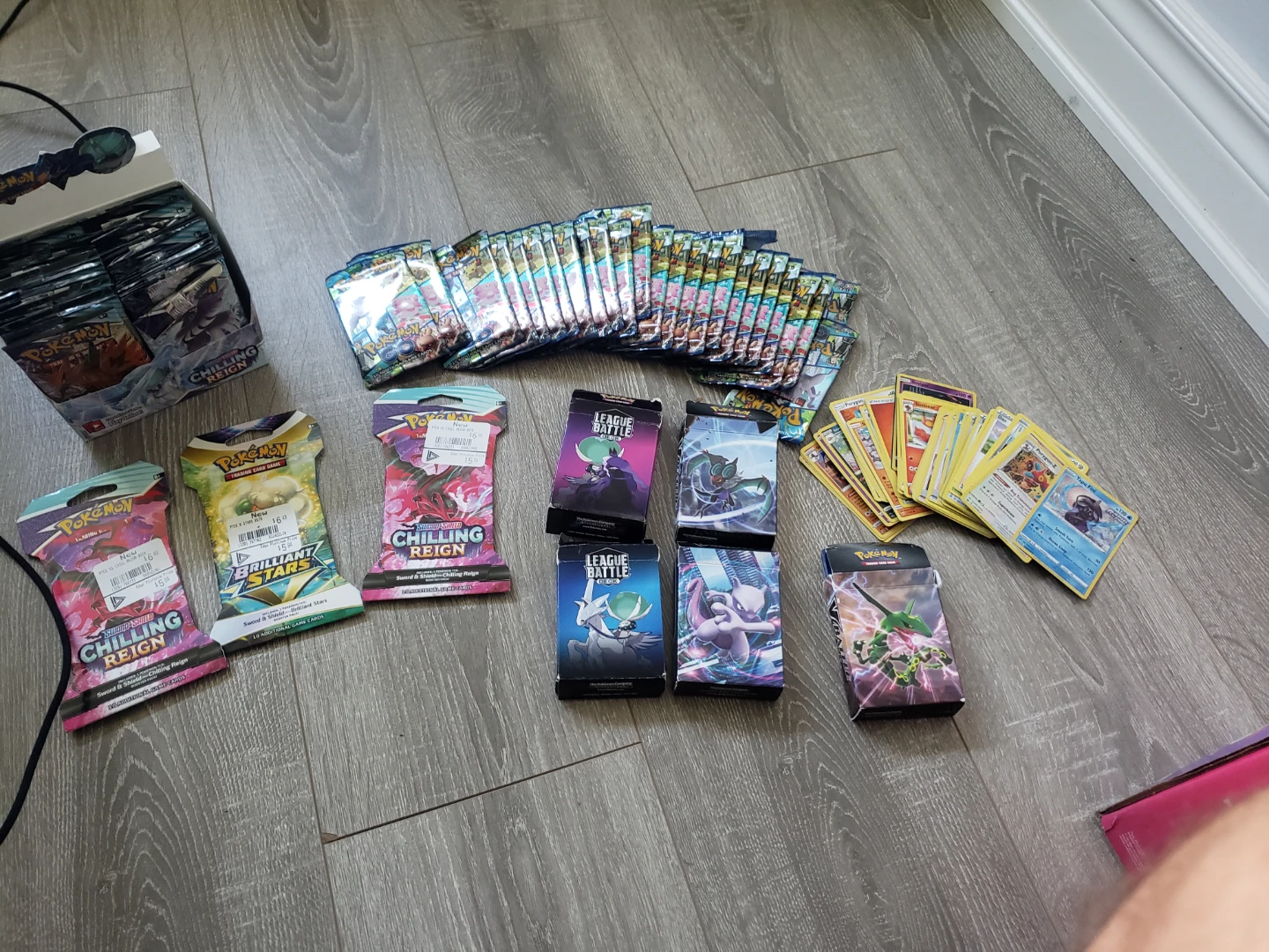 Pokémon Trading Card Game Booster Packs and League Battle Decks