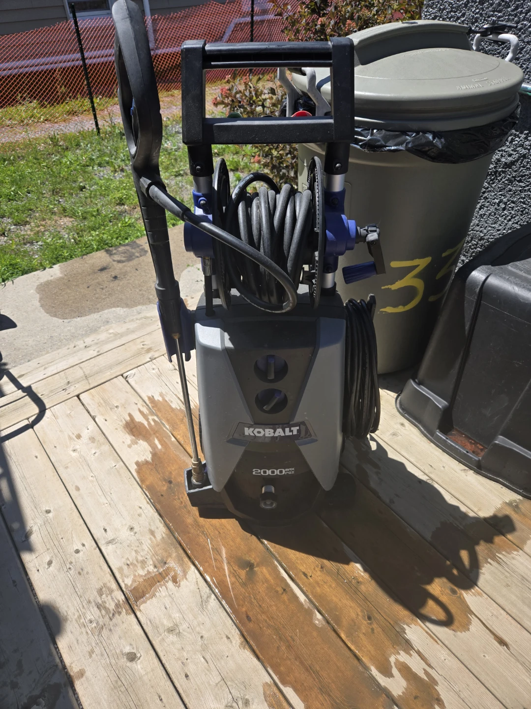 2000 PSI Kobalt Electric Power washer⚽️ - photo 3