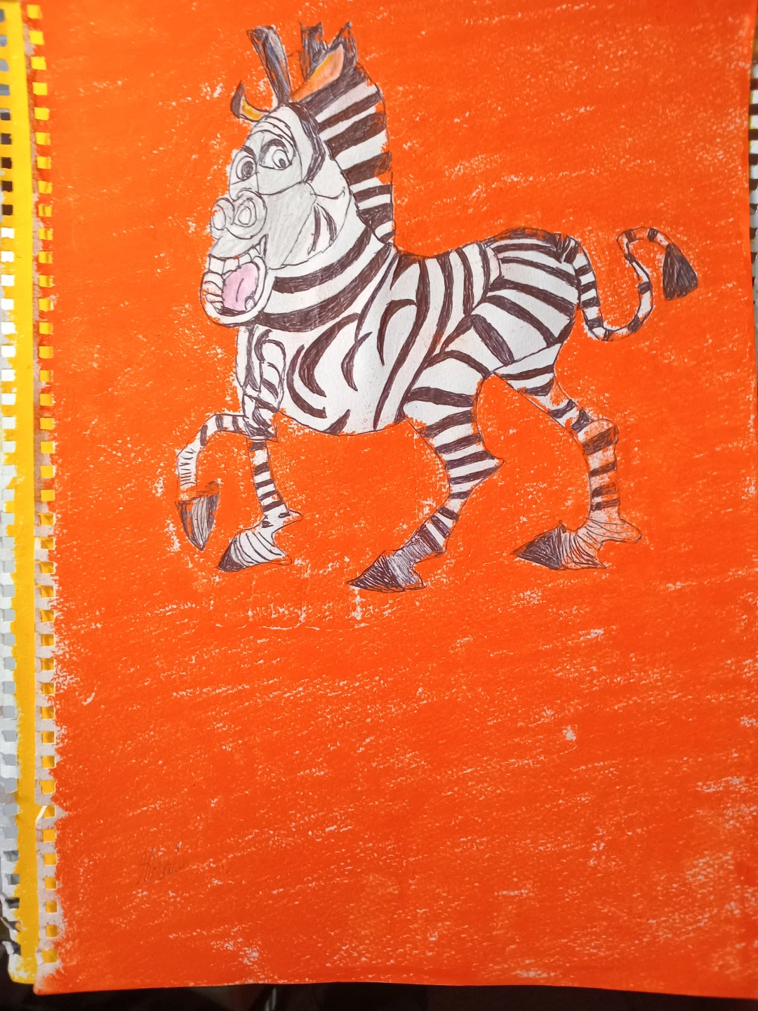 Morty the Zebra From Madagascar the Movie