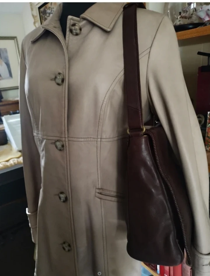Danier Italian Leather Jacket size S