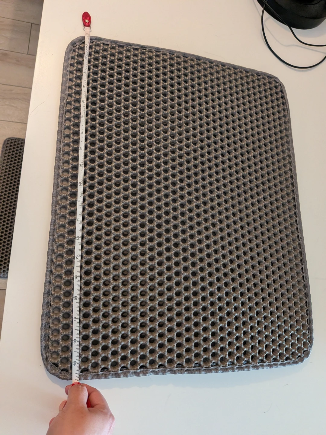 Grey Cat Litter Mat