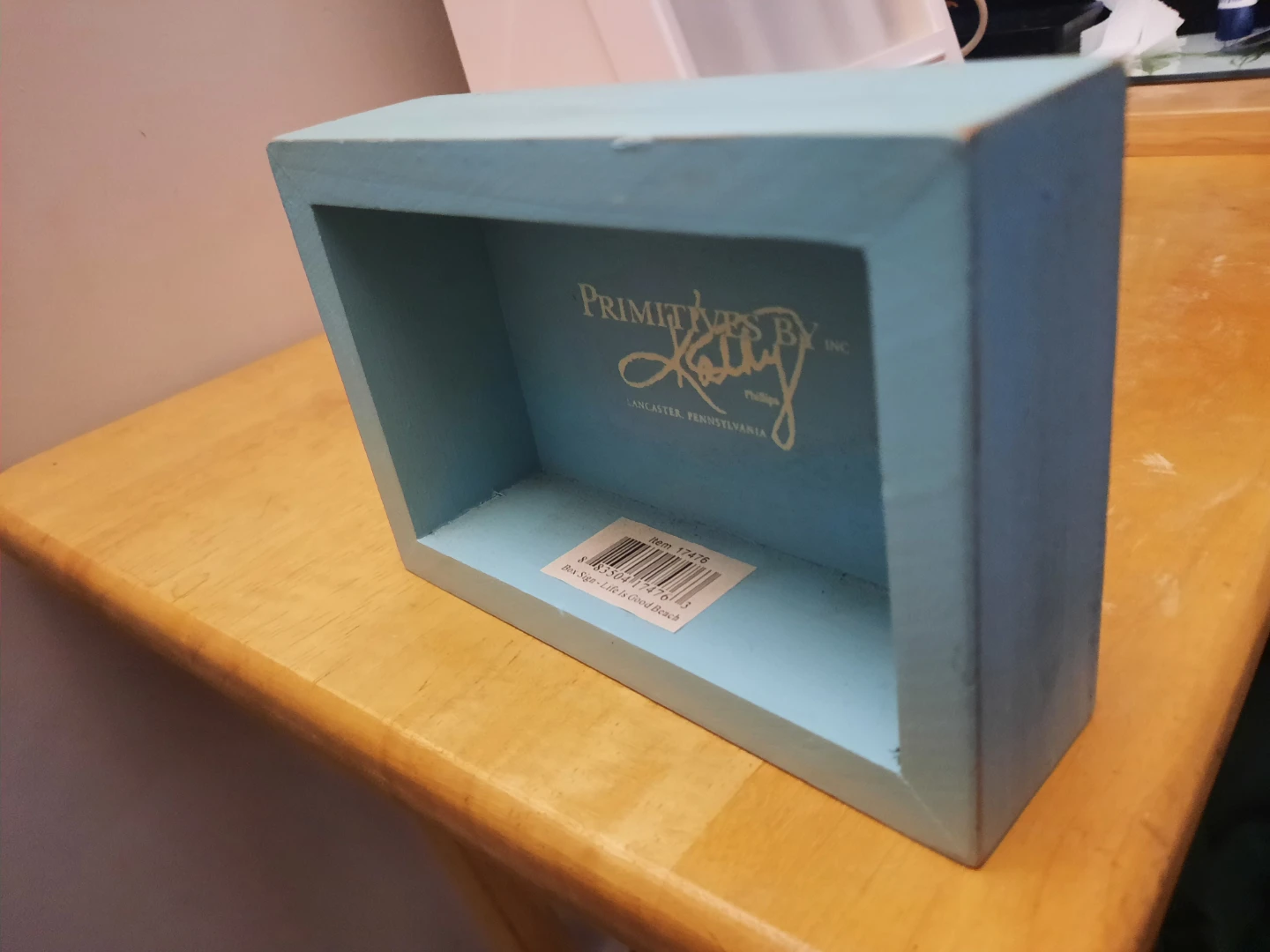 Wooden Box Sign - photo 2