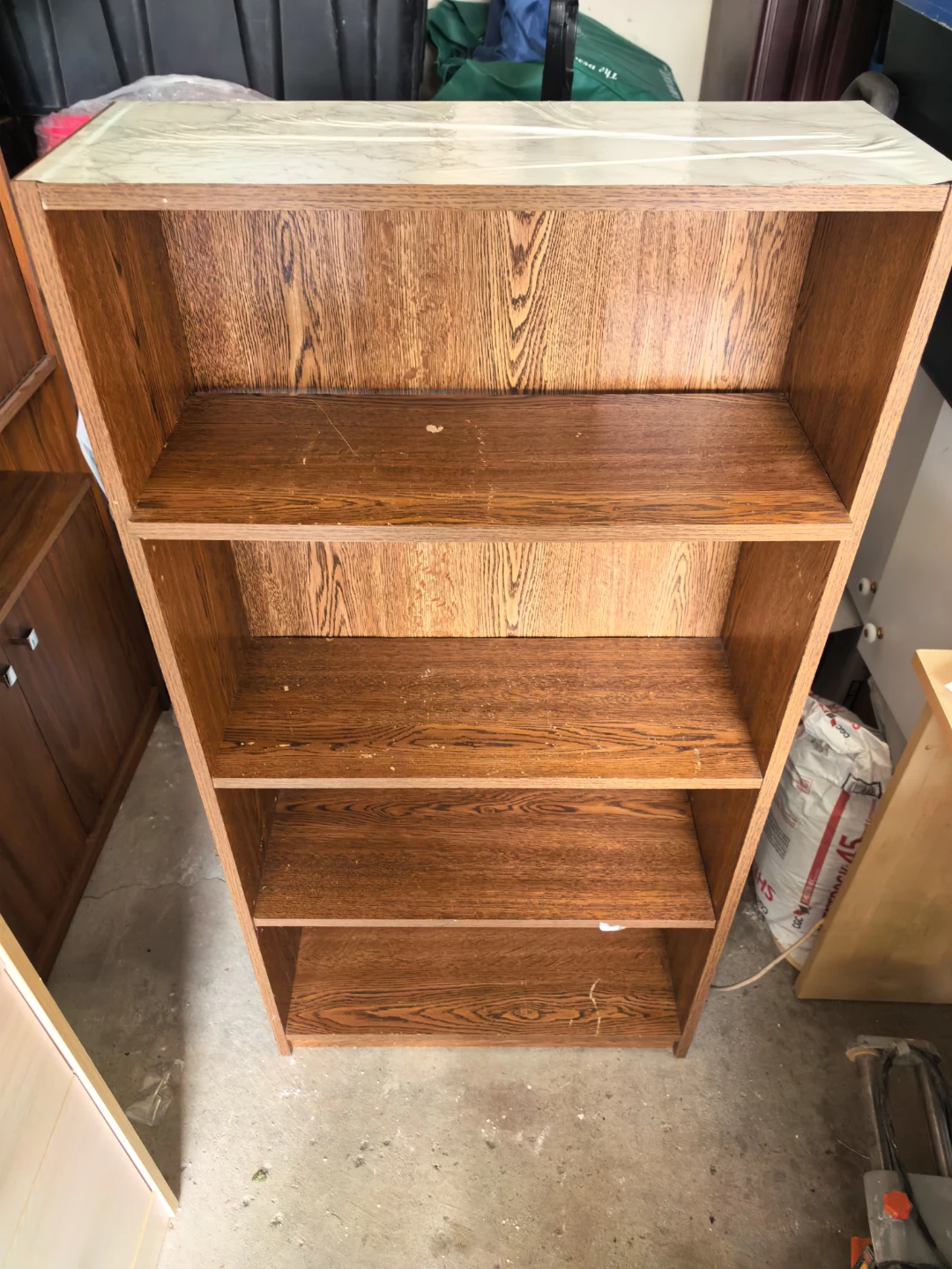 Wooden Bookshelf