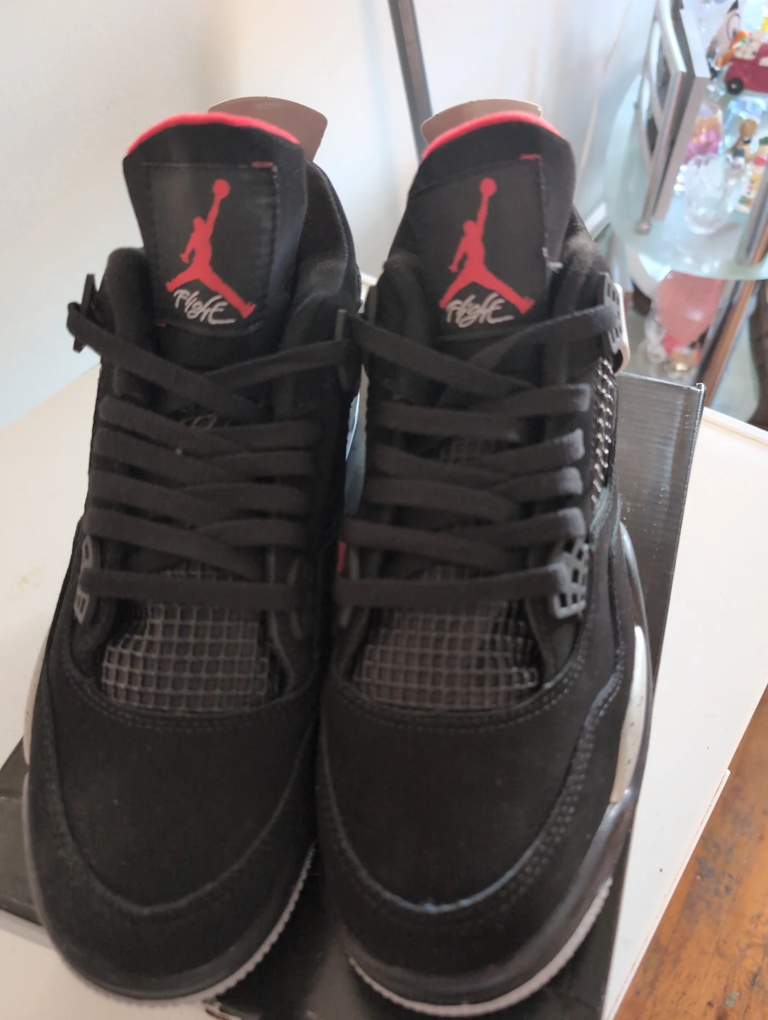 Retro Jordan 4 Black cement - photo 4