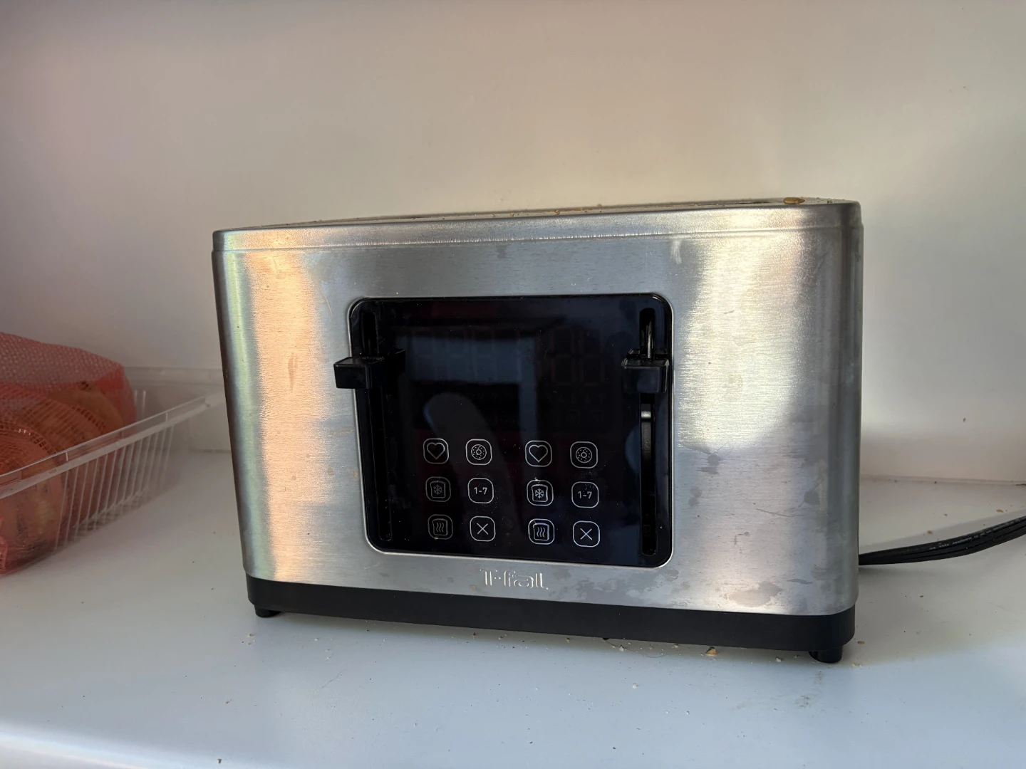 T-fal 4-Slice Stainless Steel Toaster