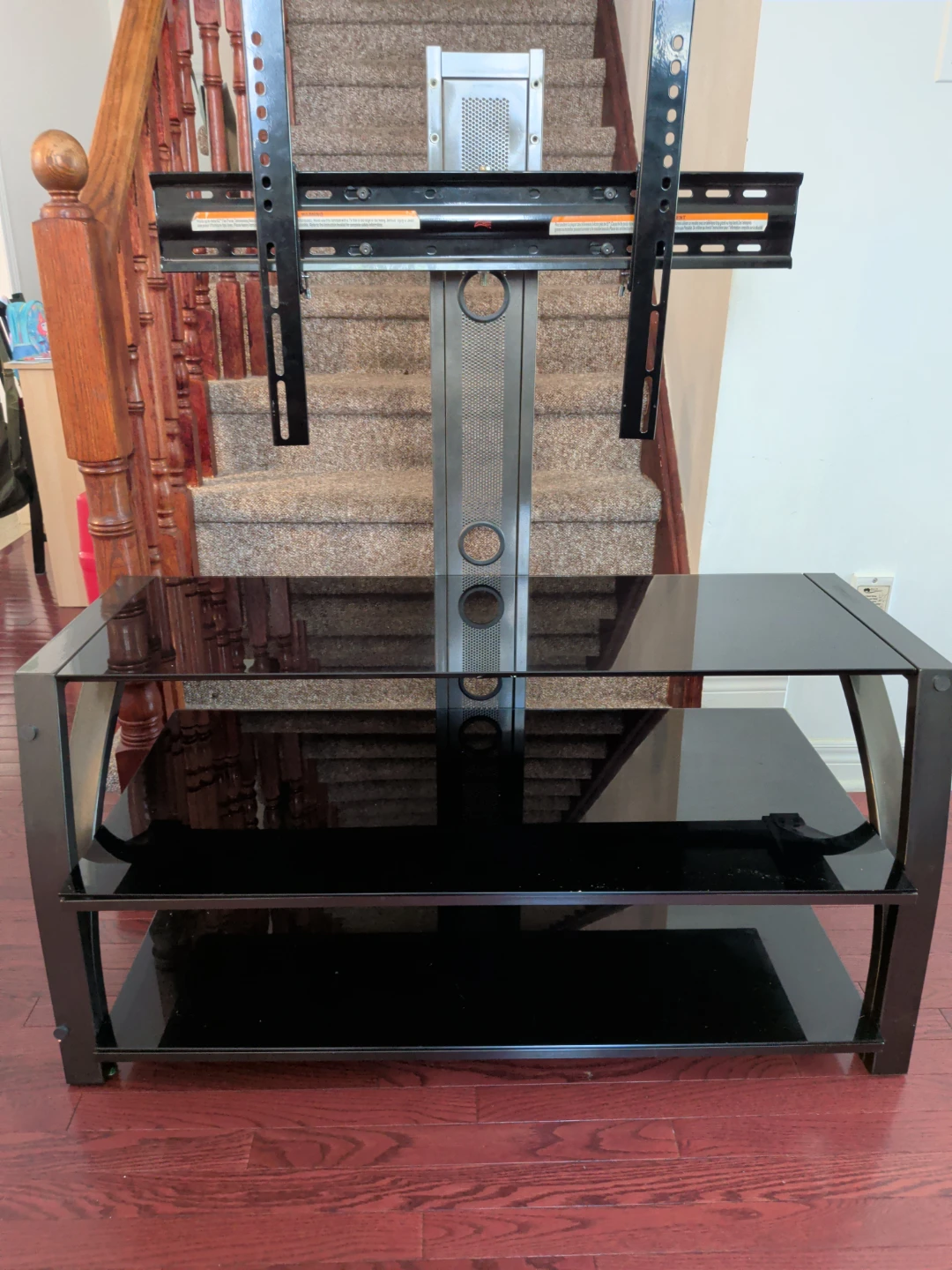 Black Glass Display Shelf