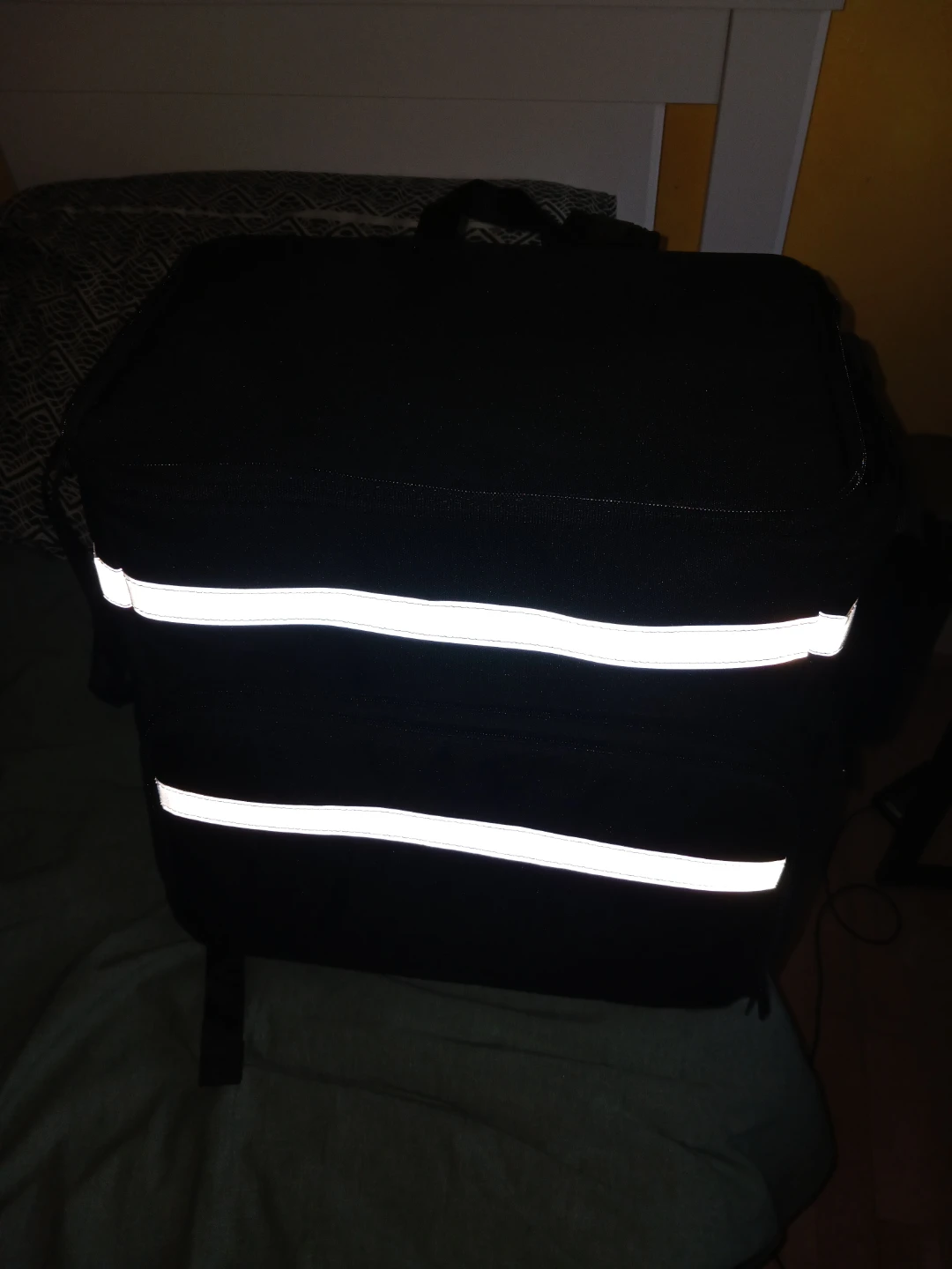 Black Insulated Delivery Backpack - photo 2