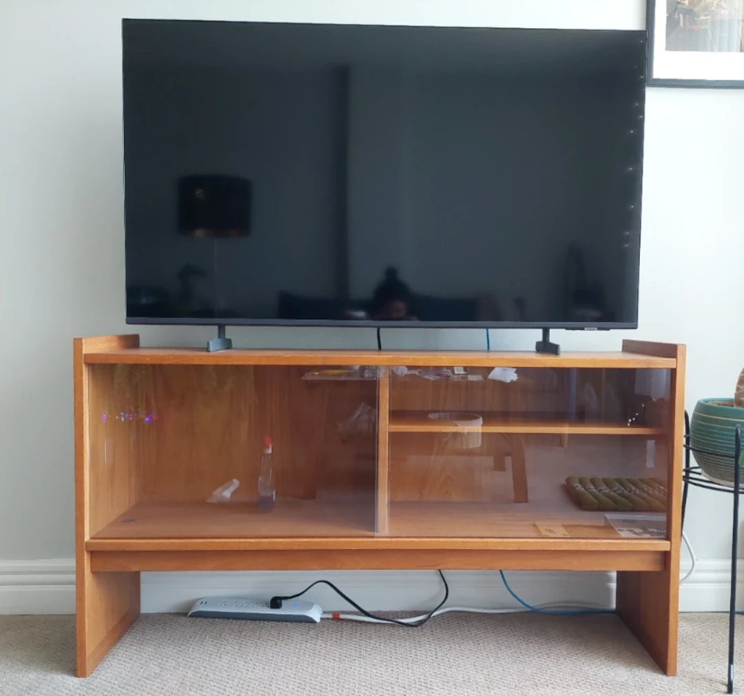 Midcentury Teak Console