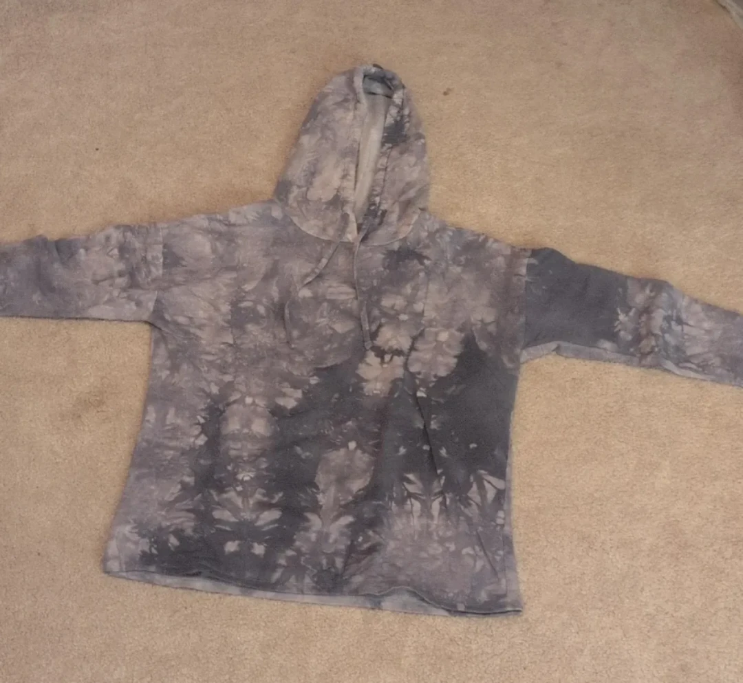 Papaya Tie-Dye Hoodie