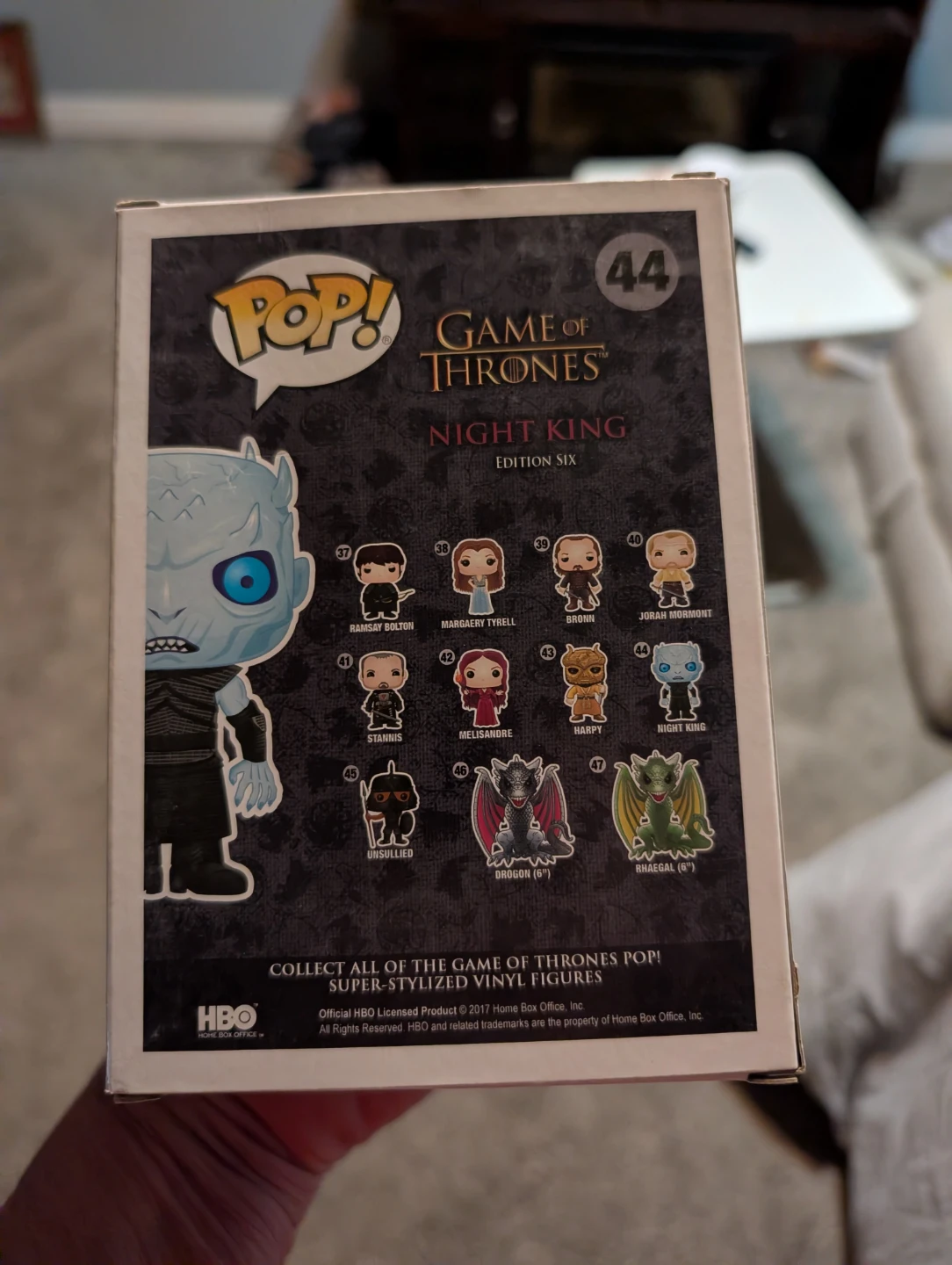 Funko Pop! Game of Thrones Night King #44 Vinyl Figure - photo 2