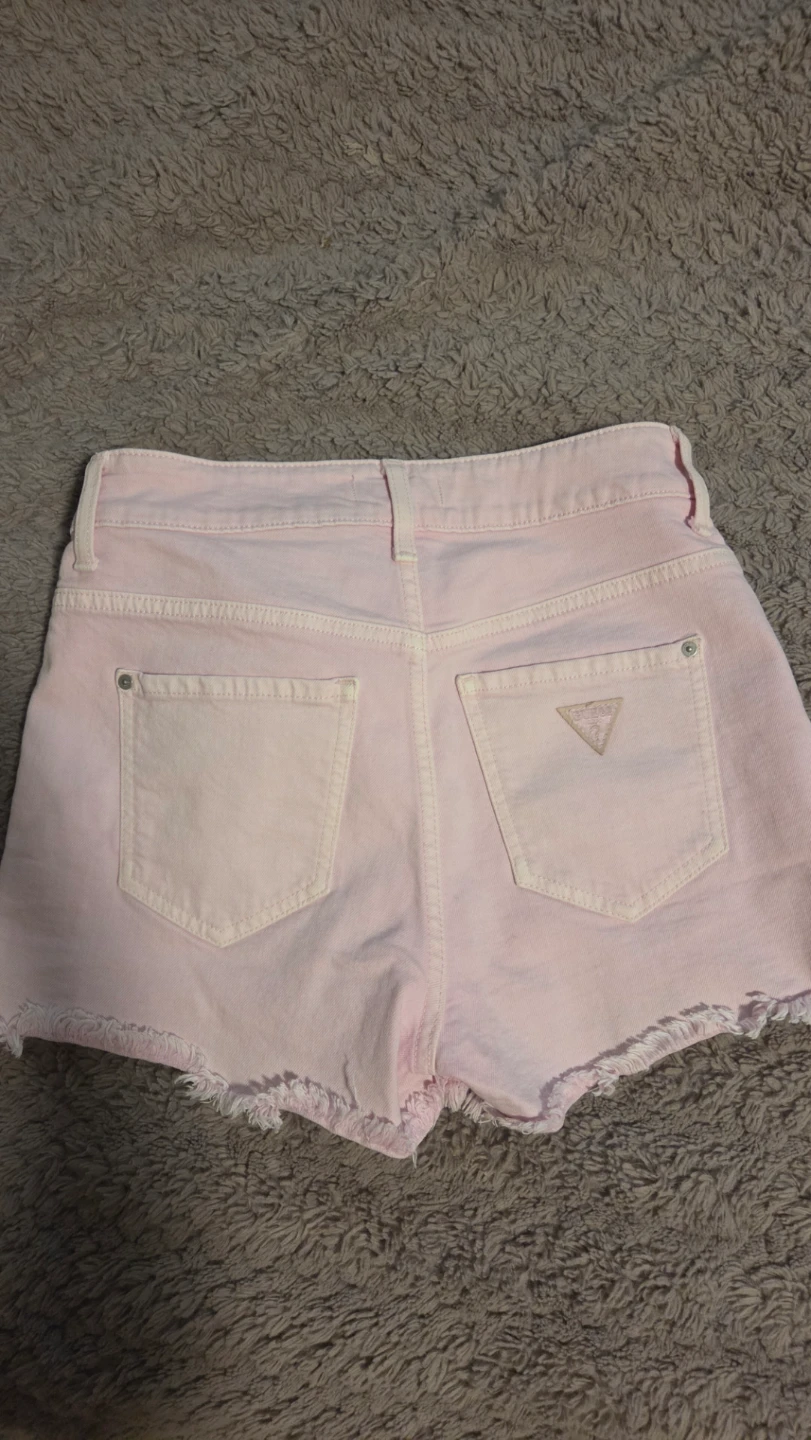 Guess Pink Denim Shorts - photo 2