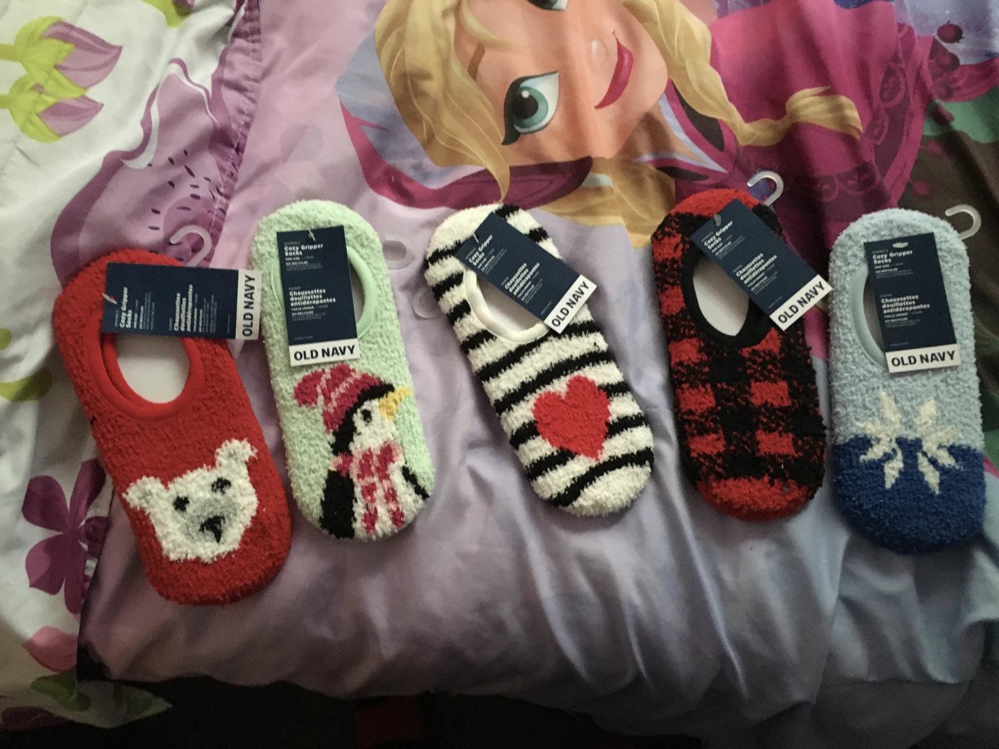 Old Navy Cozy Gripper Socks