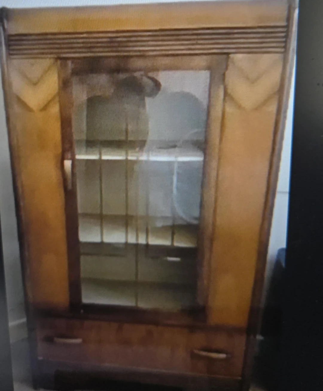 Vintage display cabinet