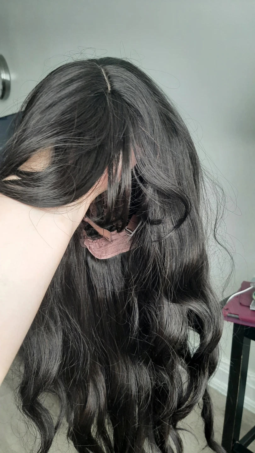 Dark Brown Wavy Wig - photo 2