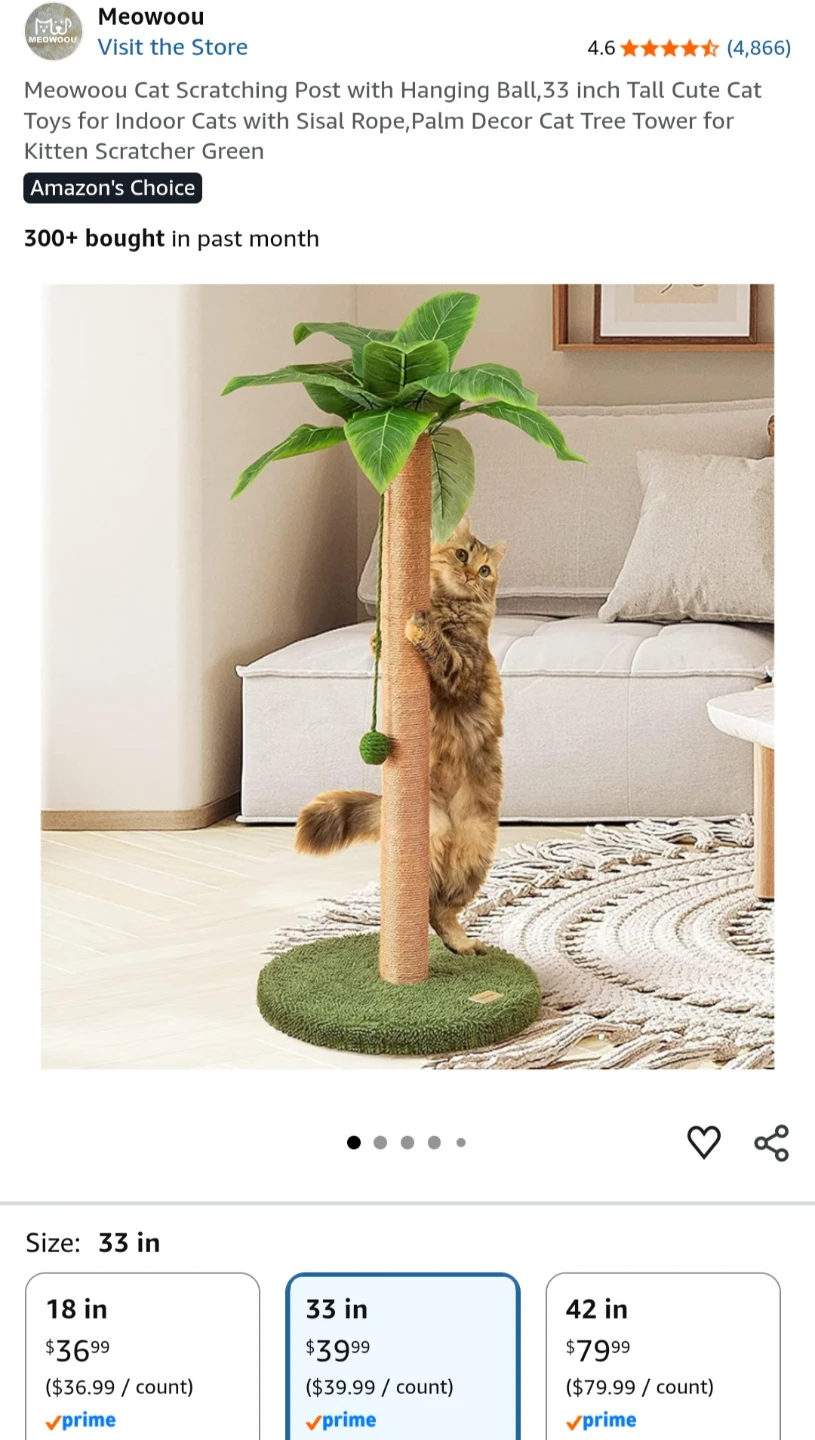 Cat Scratching Post - photo 2