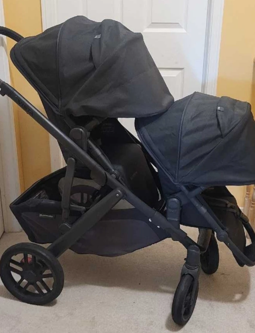 V2 UPPABABY VISTA  Double Stroller - Black - photo 2