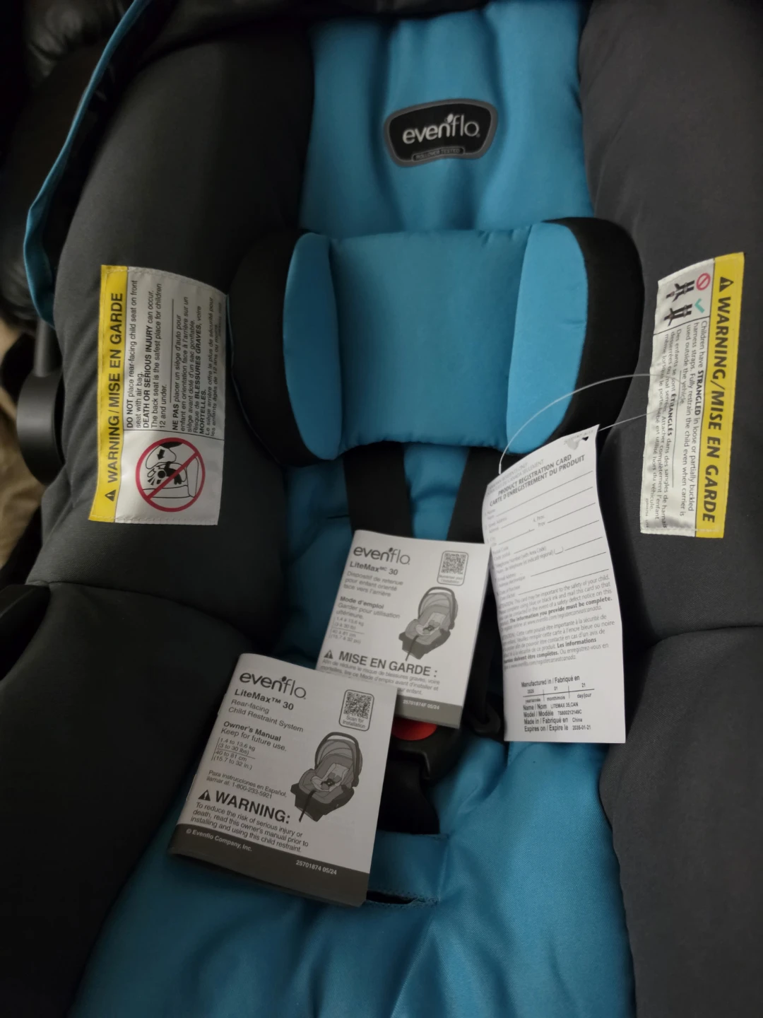 Evenflo Victory Plus Infant Car Seat and Stroller - photo 3