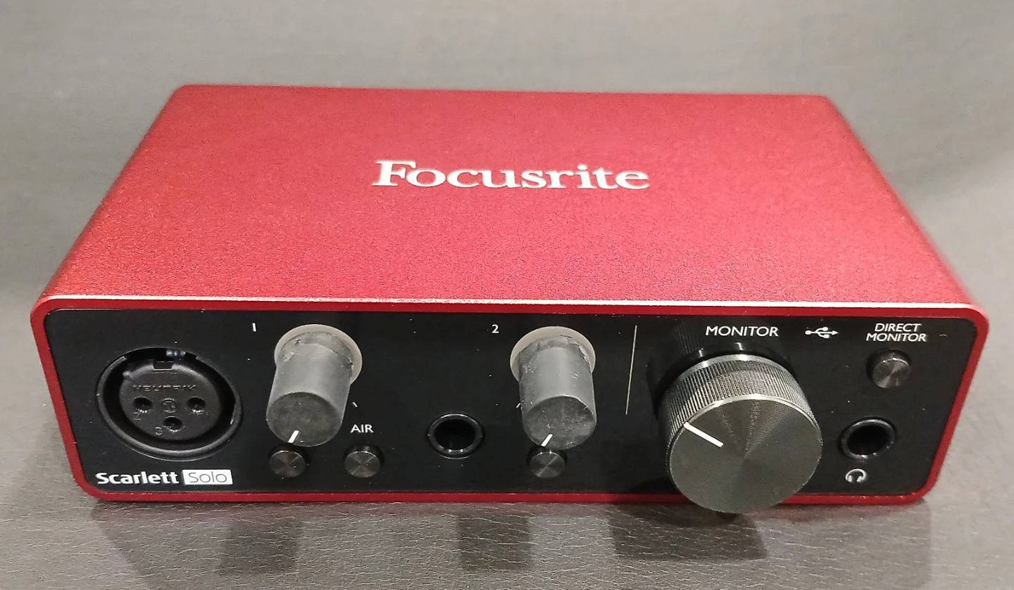 Focusrite Scarlett Solo 3rd Gen USB Audio Interface