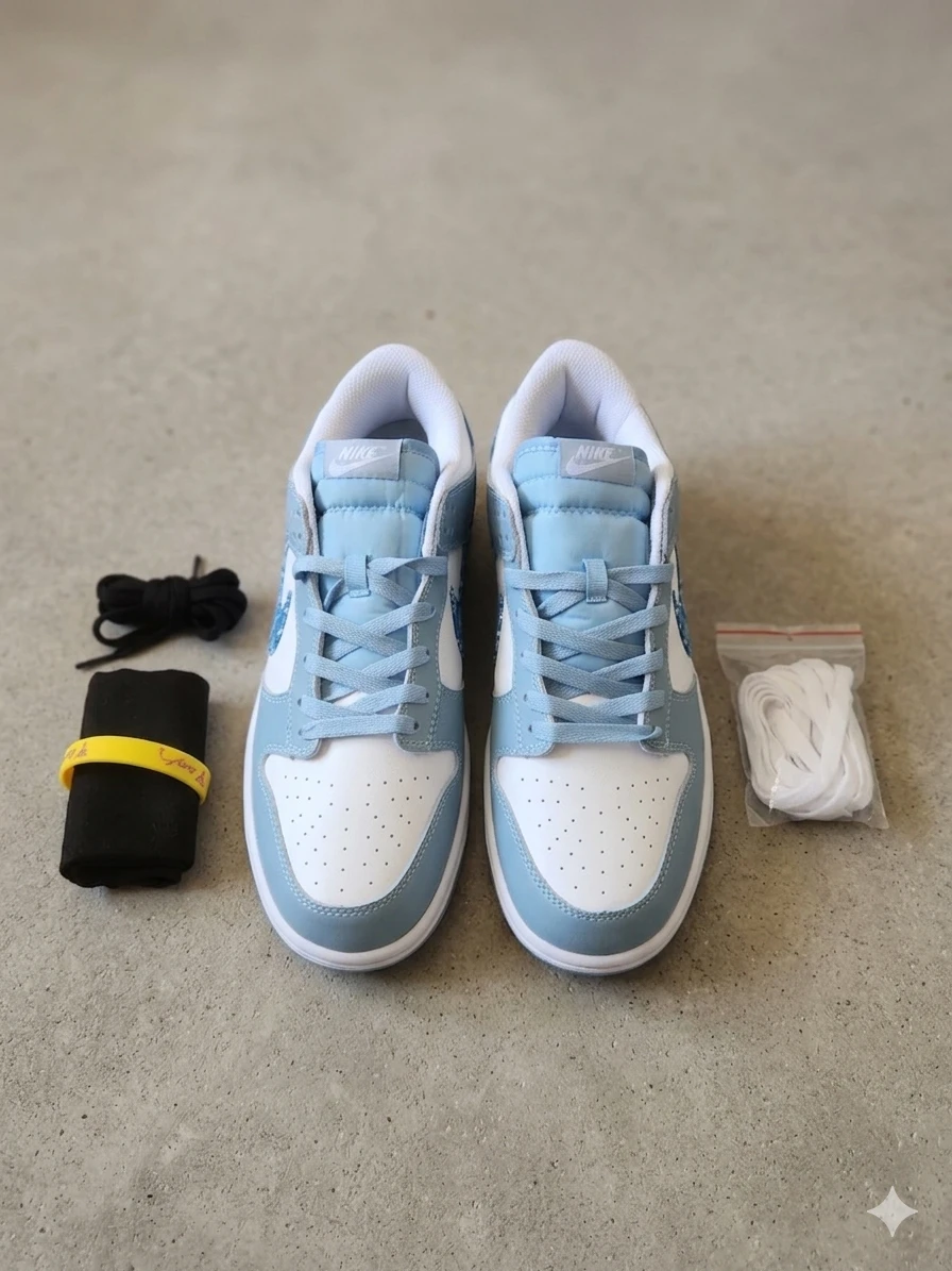 Nike Dunk Low "UNC Blue" Bandana (US 10)