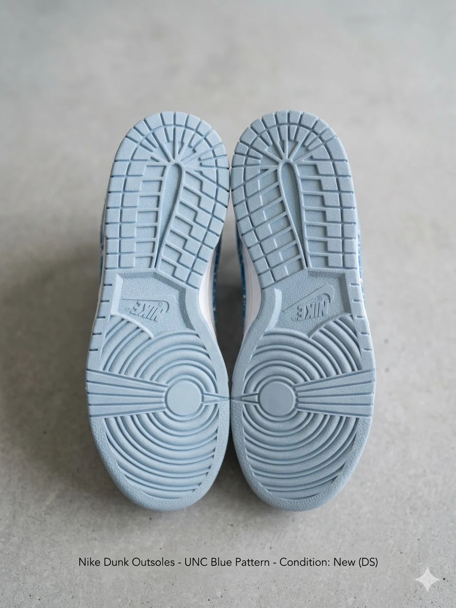 Nike Dunk Low "UNC Blue" Bandana (US 10) - photo 5