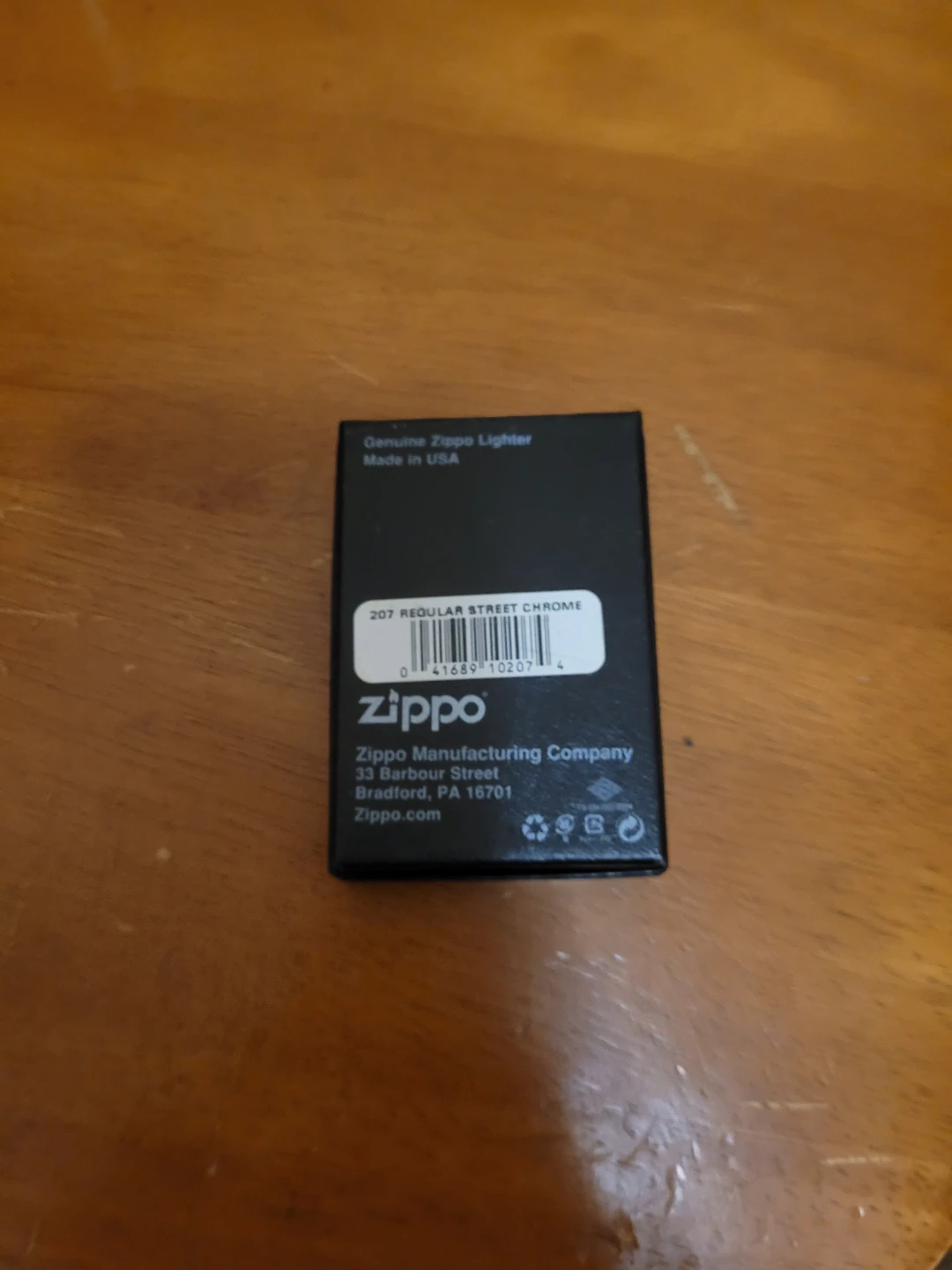 Zippo Regular Street Chrome Lighter - photo 2
