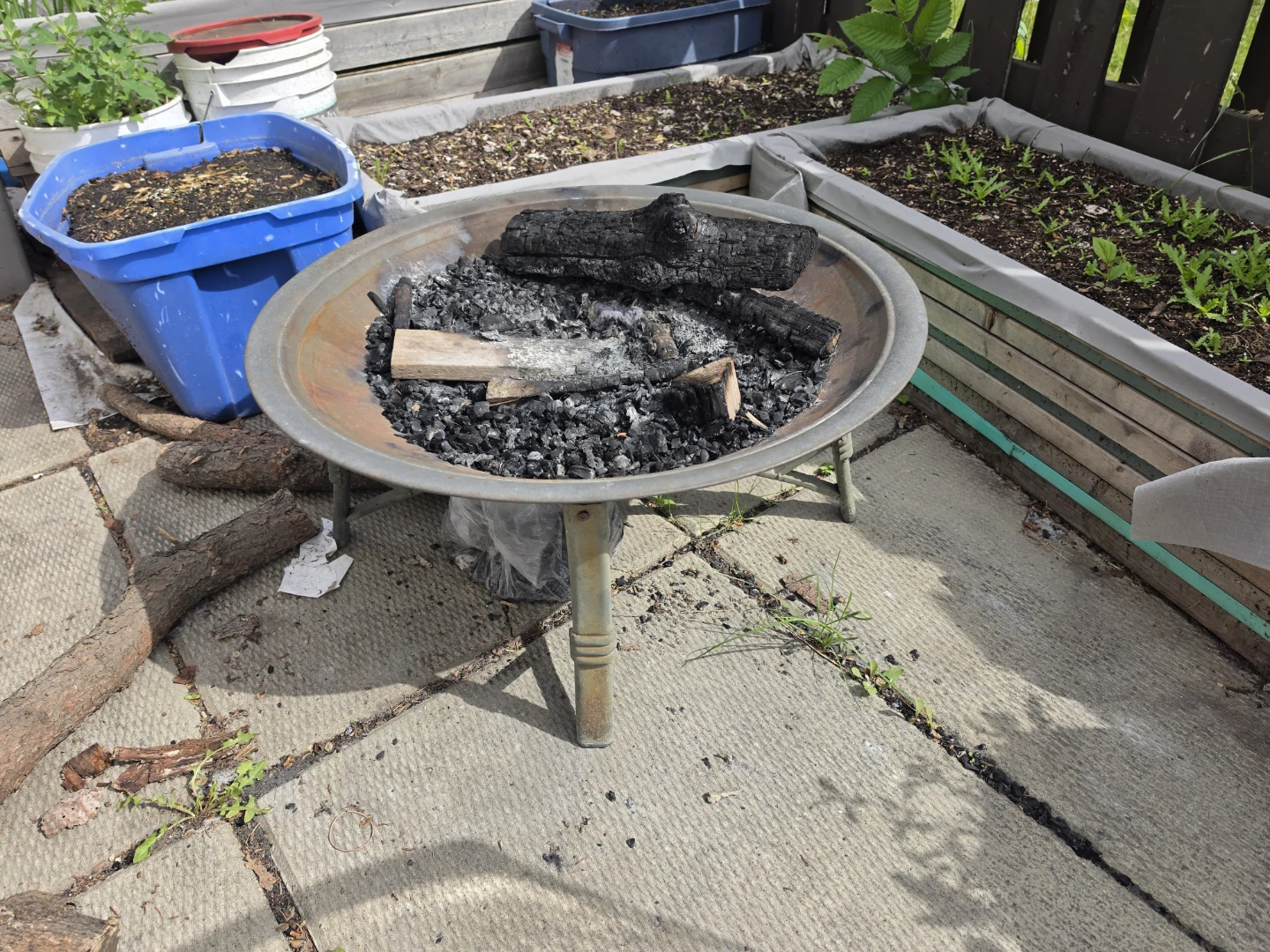 Firepit and Wood As Set - photo 3