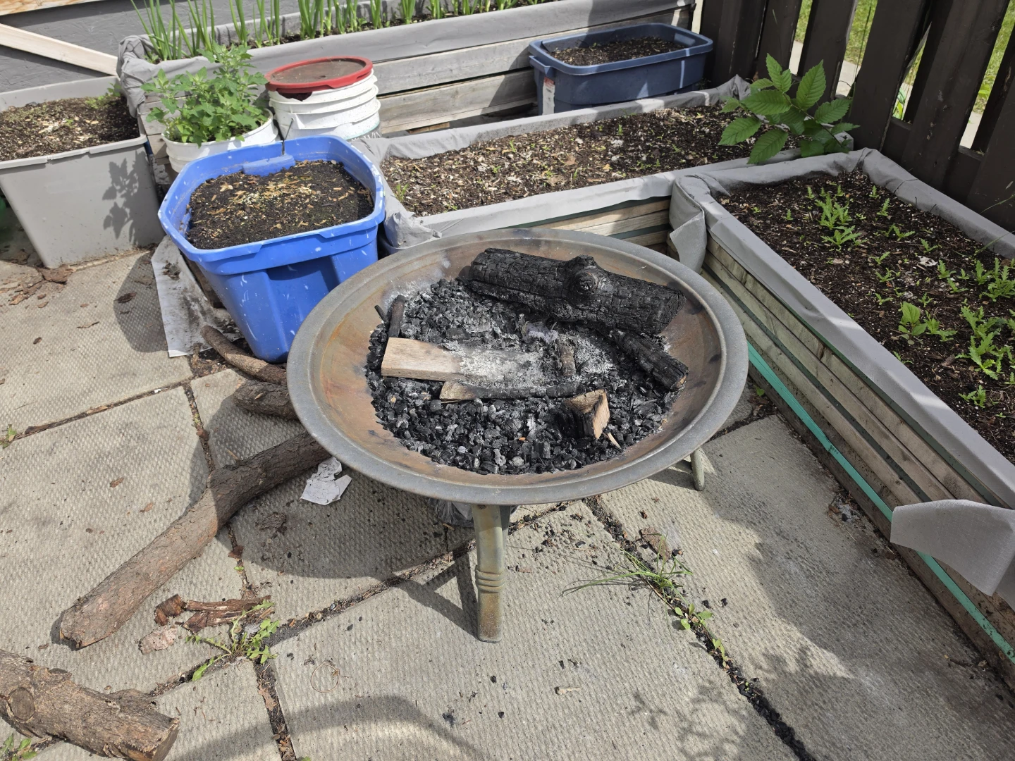 Firepit and Wood As Set - photo 4