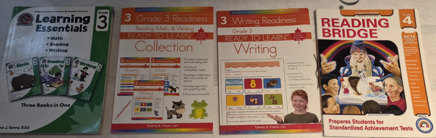 Grade 3 Reading, Math & Writing Ready to Learn Collection