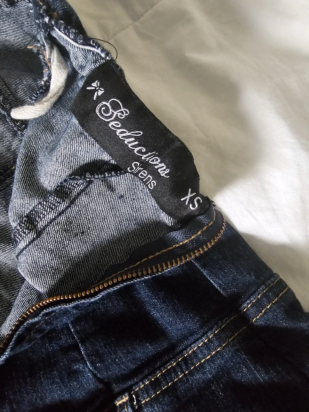 ⚽️Seductions Strapless Denim Shortalls XS