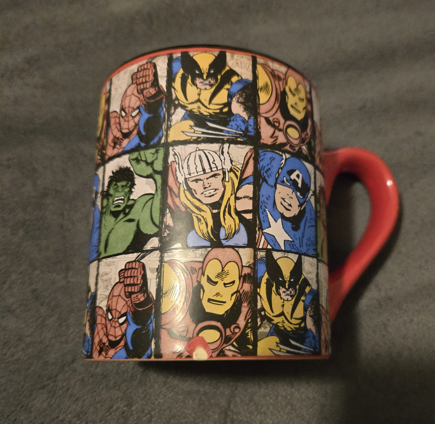 Marvel superheroes mug ⚽️ - photo 2