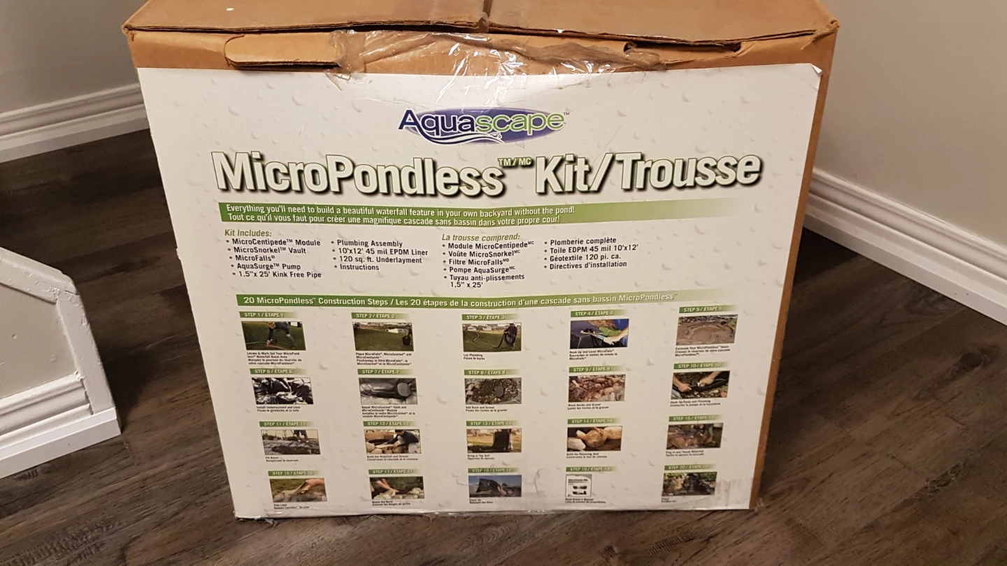 Aquascape MicroPondless Kit - photo 2