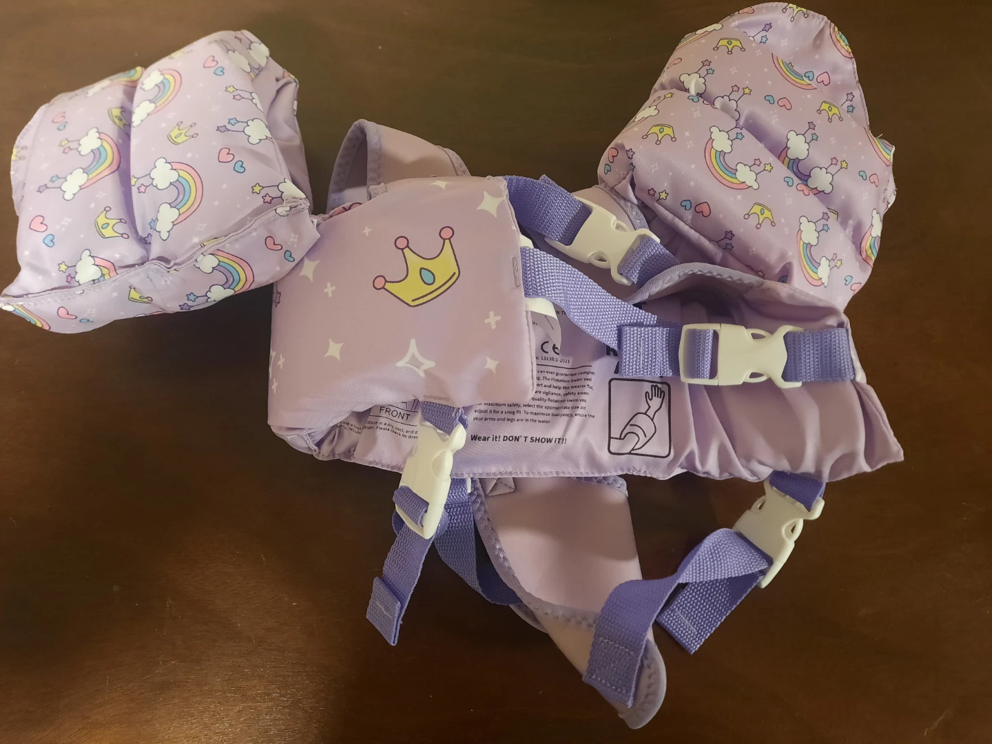 Kids Unicorn Swim Vest - photo 2
