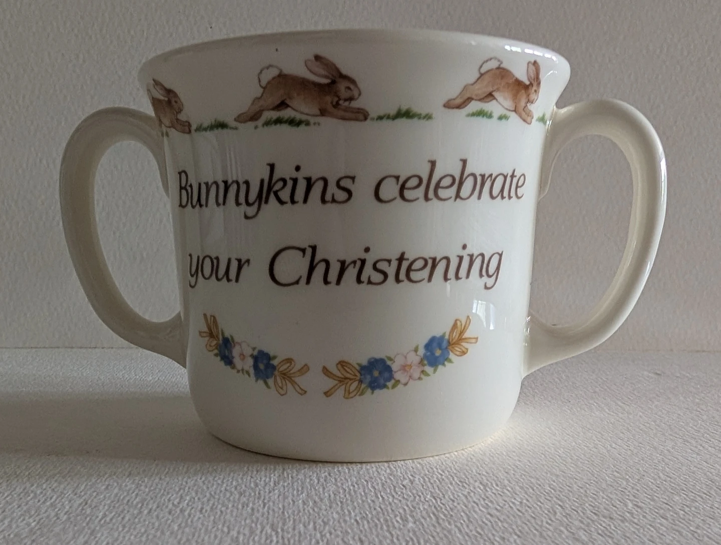 Vintage Royal Doulton Bunnykins Christening Cup - photo 2