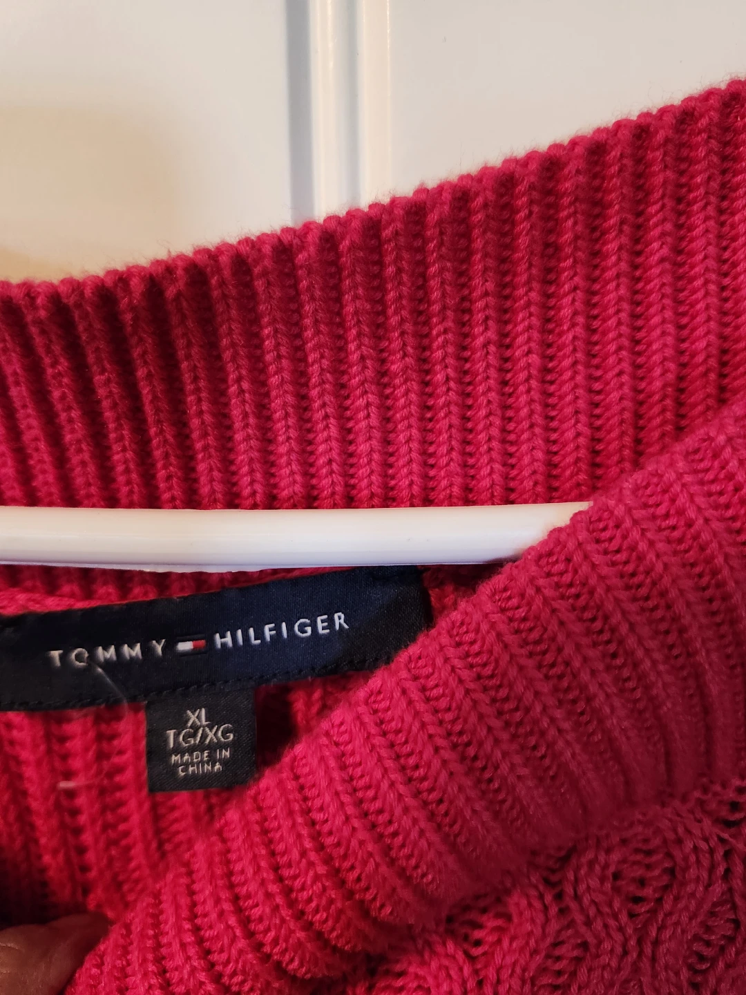 Tommy Hilfiger Women's Cable Knit Sweater XL - photo 2