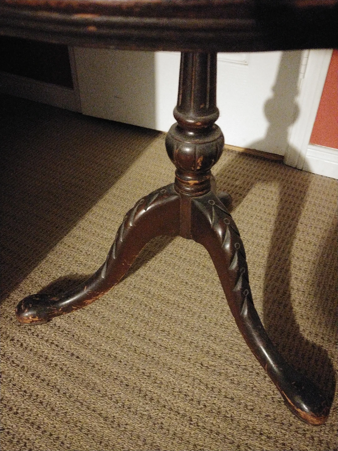 Antique Tiered Side Table - photo 3