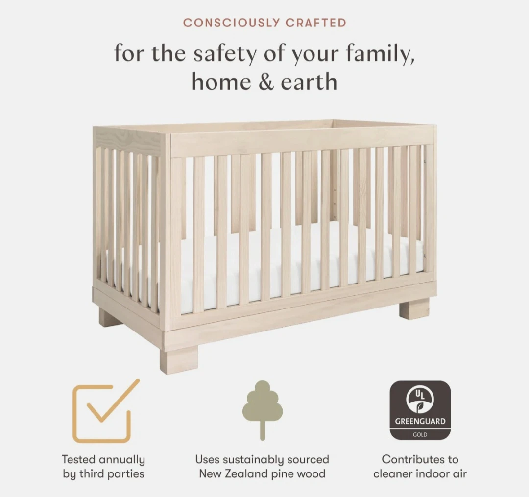 $75 (3-in-1 Baby Leto Convertible Crib) - photo 3