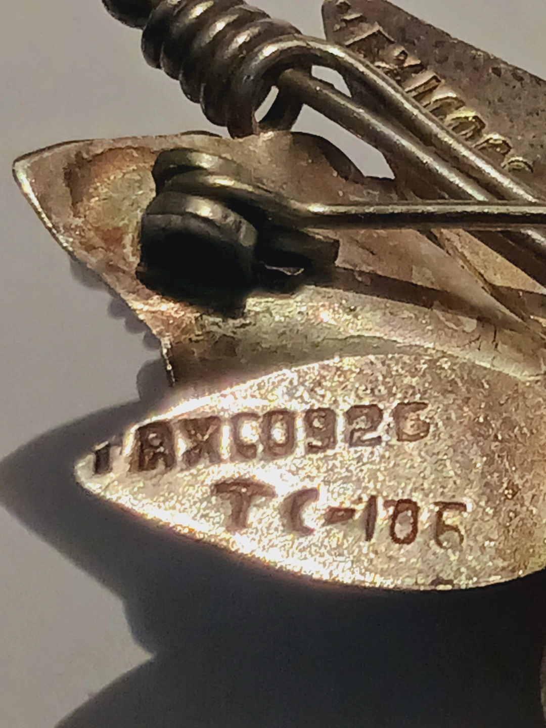 TAXCO MEXICO Sterling Silver 925 Orchid Brooch - photo 4