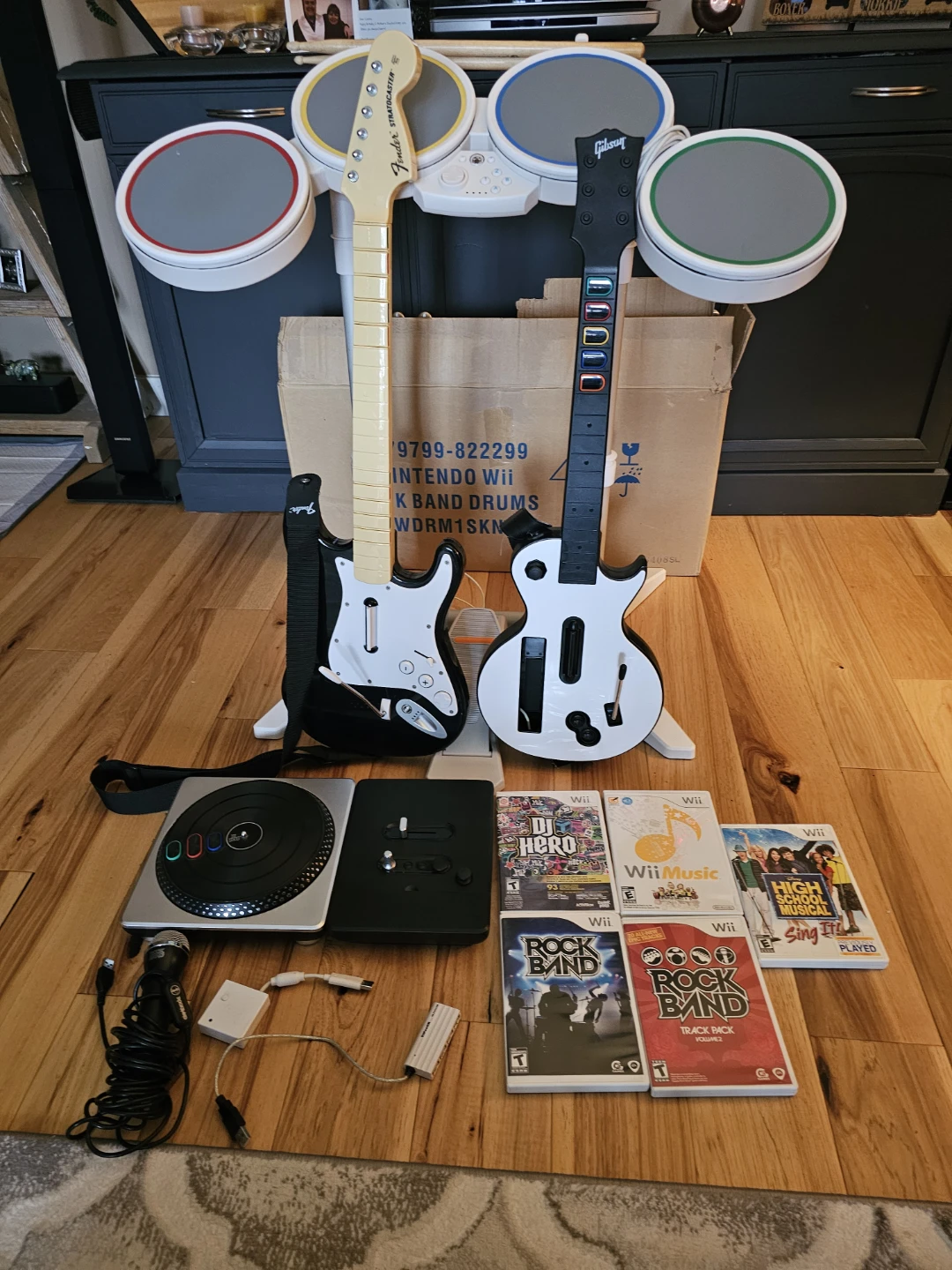 Nintendo Wii Rockband Bundle