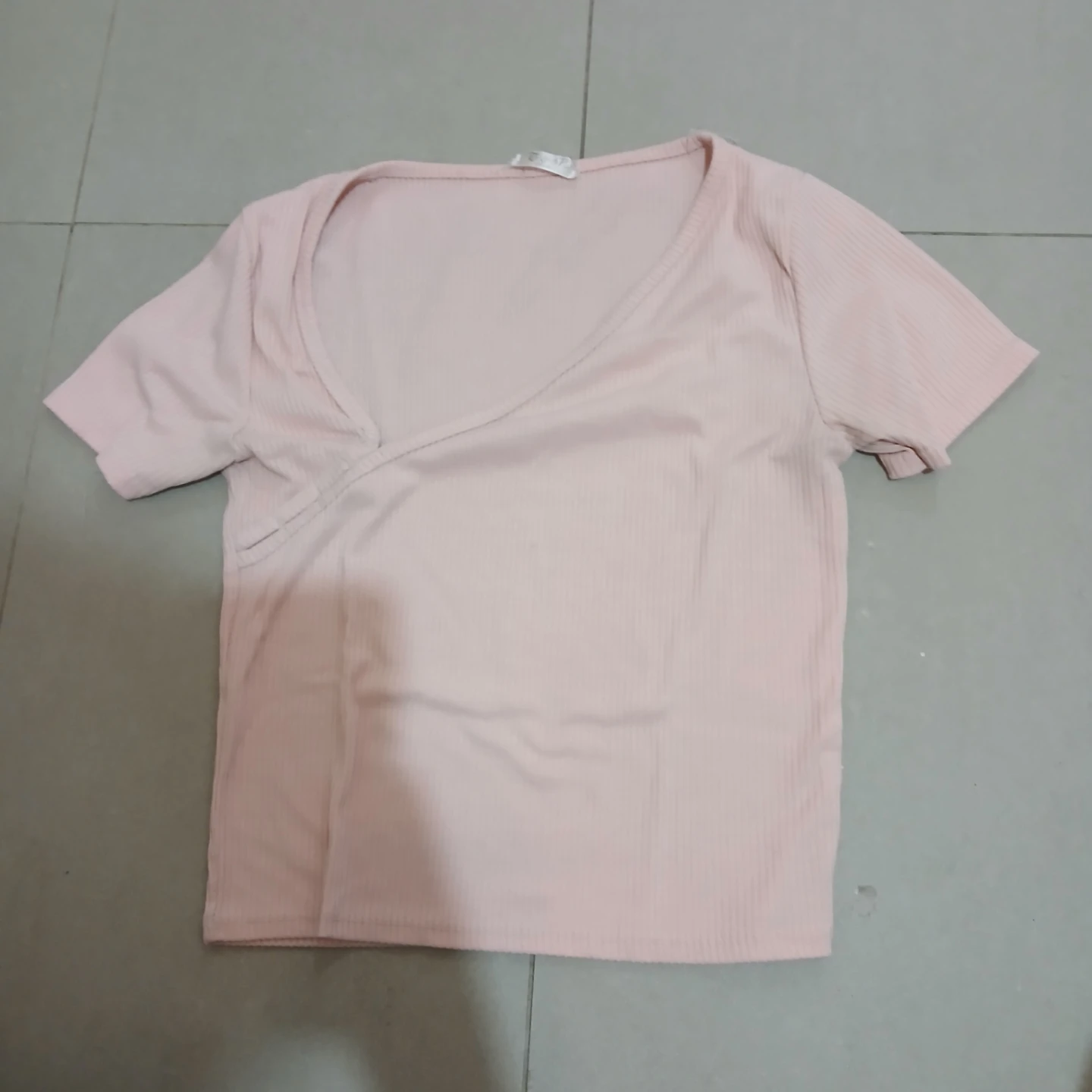 ⚽ Pink Asymmetric Top