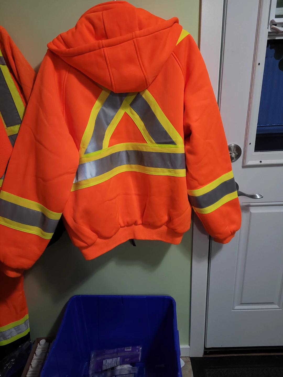 Work King Safety Hi-Vis Hoodie