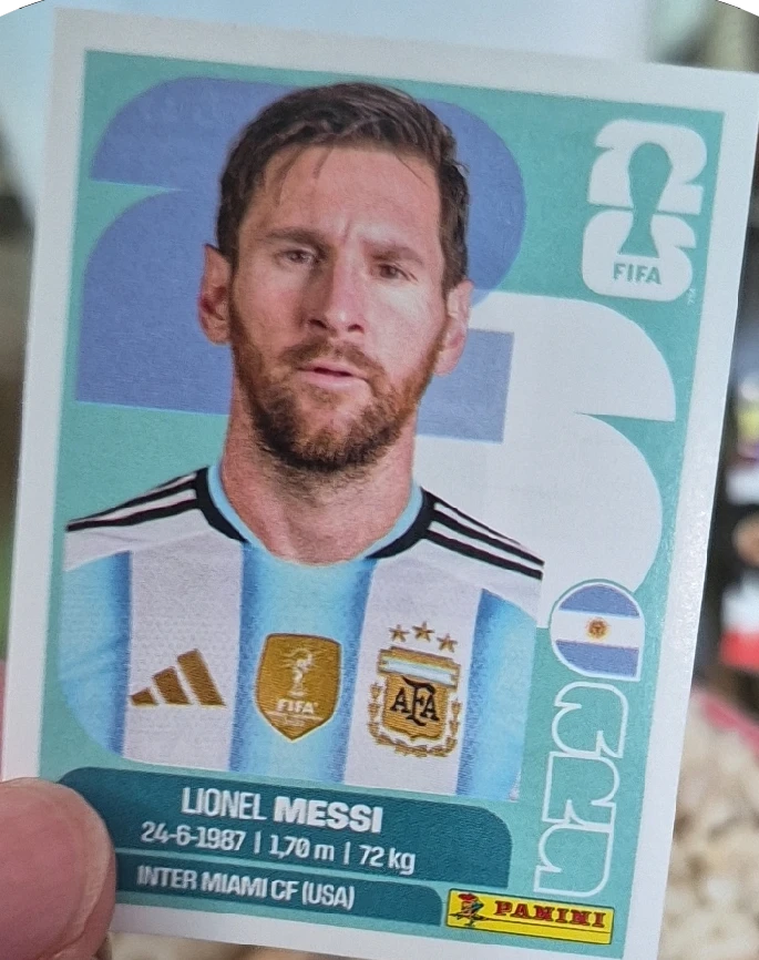 Messi Panini Sticker