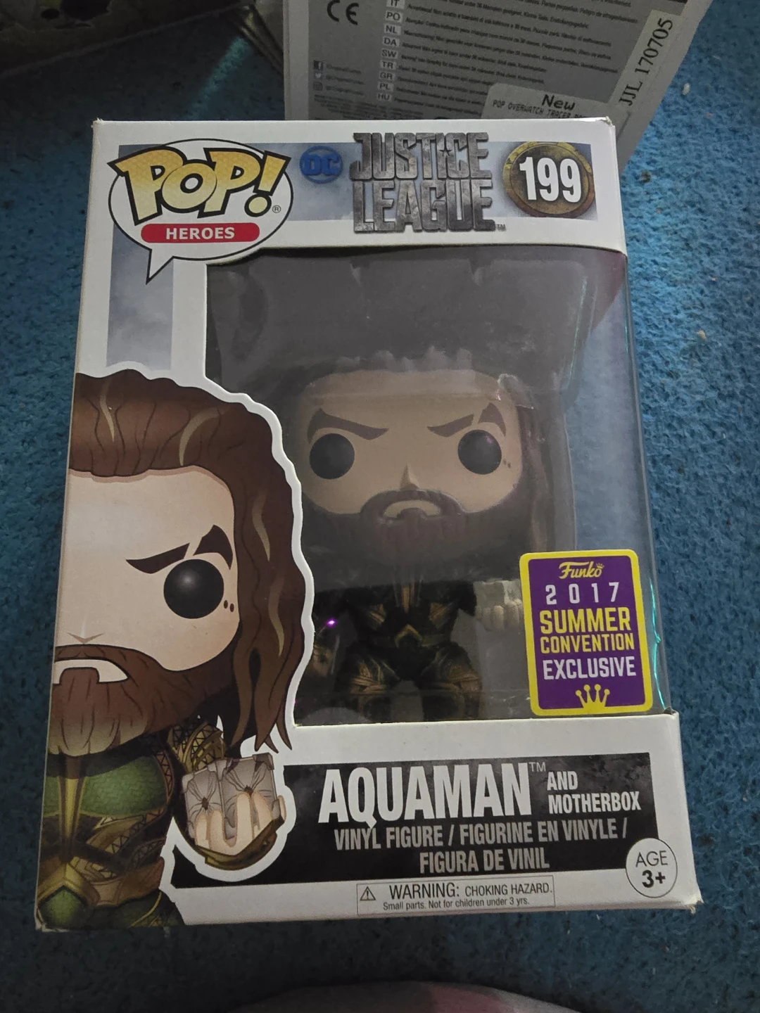 Funko Pop! Justice League Aquaman & Motherbox 199