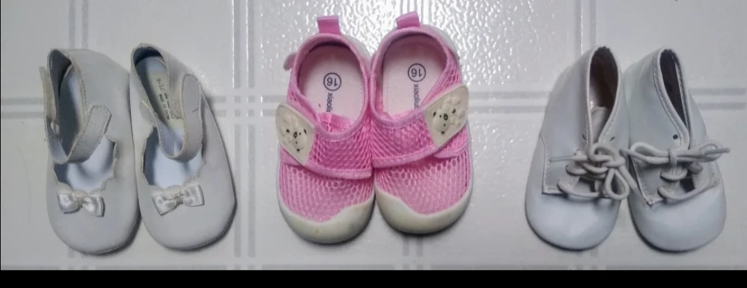 Three Pairs of Baby Shoes