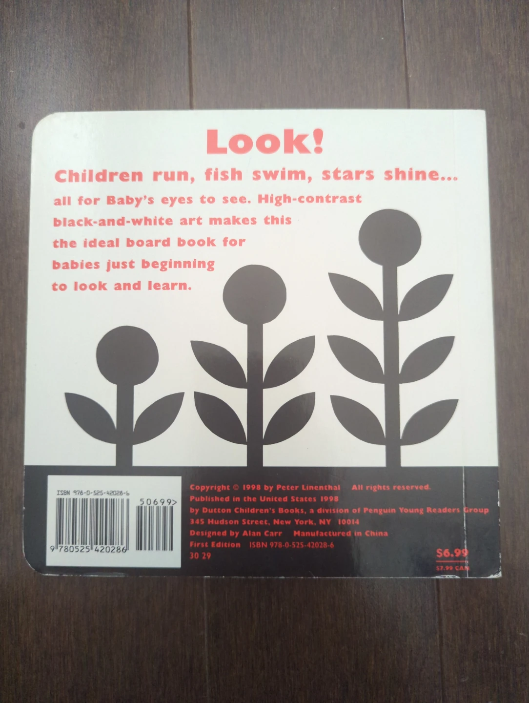 ⚽ Look! by Peter Linenthal Board Book - photo 2