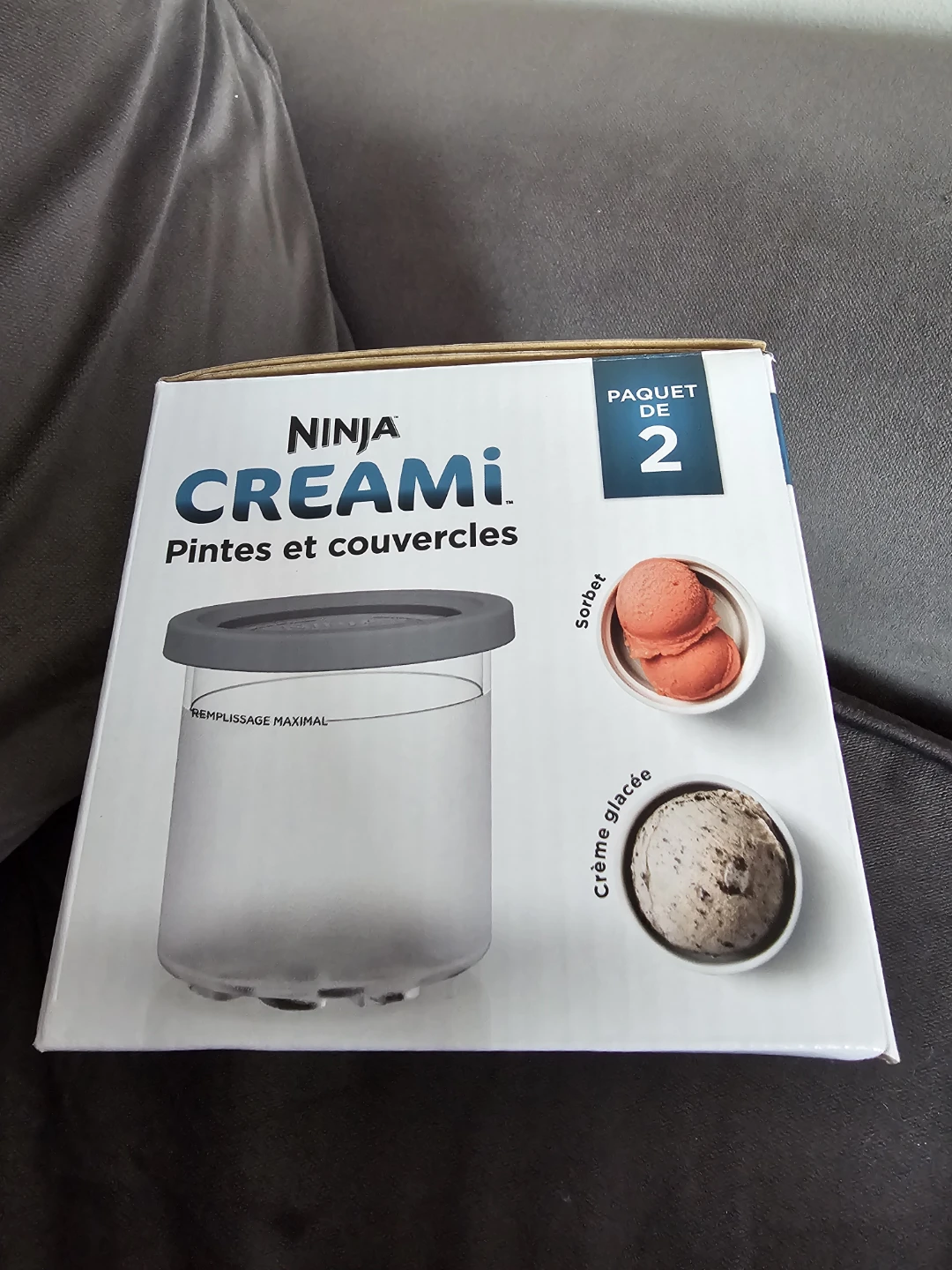 NINJA CREAMi Pints & Lids, 2-Pack 🍧 🍨🍦ONLY 2 BOXES LEFT - photo 2
